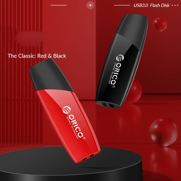 ORCIO USB3.0 U Disk Drive, Read: 100MB/s, Write: 15MB/s, Memory:256GB, Port:USB-A(Black)