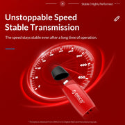 ORCIO USB3.0 U Disk Drive, Read: 260MB/s, Write: 15MB/s, Memory:64GB, Port:USB-A(Black)