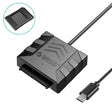 ORICO UTS1 Type-C / USB-C USB 3.0 2.5-inch SATA HDD Adapter with Silicone Case, Cable Length:1m - free shipping - PMC TechLife - Order now!