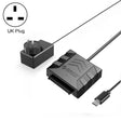 ORICO UTS1 Type-C / USB-C USB 3.0 2.5-inch SATA HDD Adapter with 12V 2A Power Adapter, Cable Length:0.5m(UK Plug) - USB to IDE / SATA by ORICO | Online Shopping South Africa | PMC TechLife | Buy Now Pay Later Mobicred