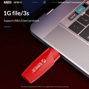 ORICO UFS Flash Drive, Read: 450MB/s, Write: 350MB/s, Memory:512GB, Port:USB-A(Black)