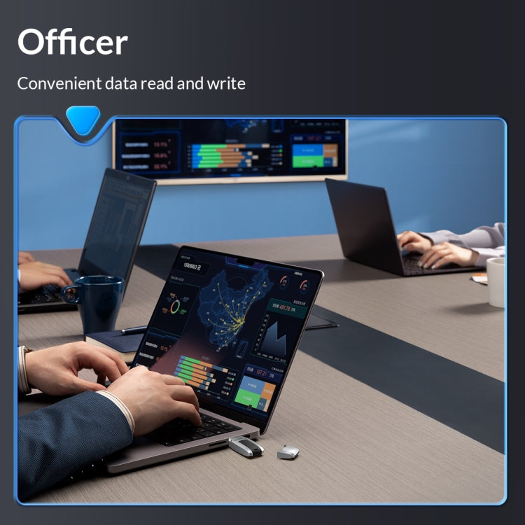 ORICO UFS Flash Drive, Read: 411MB/s, Write: 350MB/s, Memory:256GB, Port:USB-A(Silver) - free shipping - PMC Jewellery - Order now!