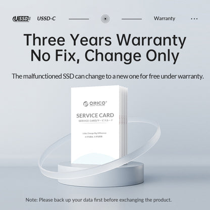 ORICO USB Solid State Flash Drive, Read: 520MB/s, Write: 450MB/s, Memory:1TB, Port:USB-A(Silver) - free shipping - PMC Jewellery - Order now!