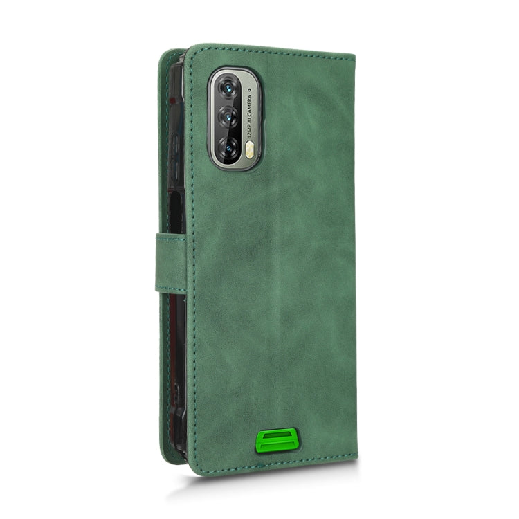 For Blackview BV7100 Skin Feel Magnetic Flip Leather Phone Case(Green) - More Brand by PMC TechLife | Online Shopping South Africa | PMC TechLife | Buy Now Pay Later Mobicred