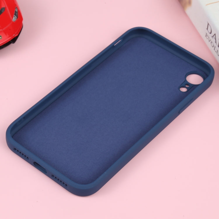For iPhone XR Liquid Silicone Full Coverage Shockproof Magsafe Phone Case(Dark Blue) - More iPhone Cases by PMC TechLife | Online Shopping South Africa | PMC TechLife