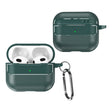 For AirPods 3 Carbon Fiber Texture Anti-fall Earphone Protective Case(Green) - For AirPods 3 by PMC Jewellery | Online Shopping South Africa | PMC Jewellery | Buy Now Pay Later Mobicred