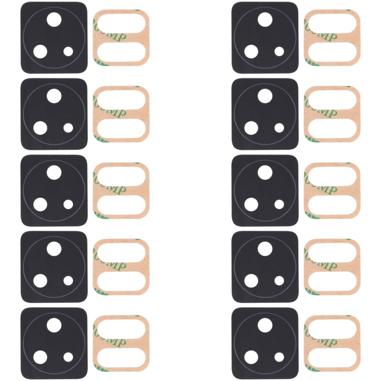 For Xiaomi Redmi K40S/Poco F4 10 PCS Back Camera Lens - Camera by PMC TechLife | Online Shopping South Africa | PMC TechLife