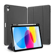 For iPad 2025 / 2022 DUX DUCIS Domo Series Magnetic Flip Leather Tablet Case(Black) - iPad 2025 / 2022 Cases by DUX DUCIS | Online Shopping South Africa | PMC TechLife | Buy Now Pay Later Mobicred