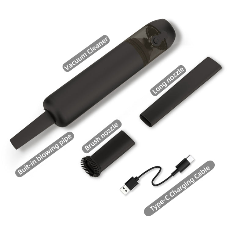 F35 15000Pa Cordless Handheld Car Vacuum Cleaner(Black) - free shipping - PMC Jewellery - Order now!