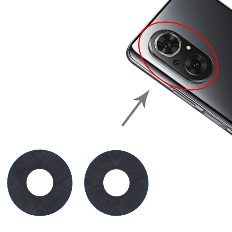 For Honor 50 SE 10 PCS Back Camera Lens - Camera by PMc TechLife | Online Shopping South Africa | PMc TechLife | Buy Now Pay Later Mobicred