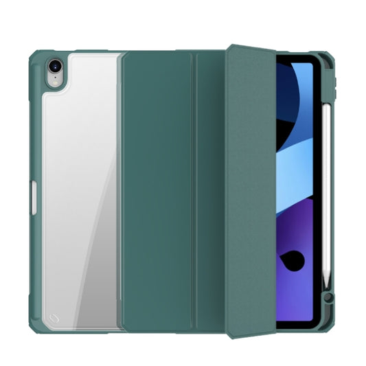 For iPad 2025 / 2022 Mutural Pinyue Series Smart Leather Tablet Case(Dark Green) - free shipping - PMC Jewellery - Order now!
