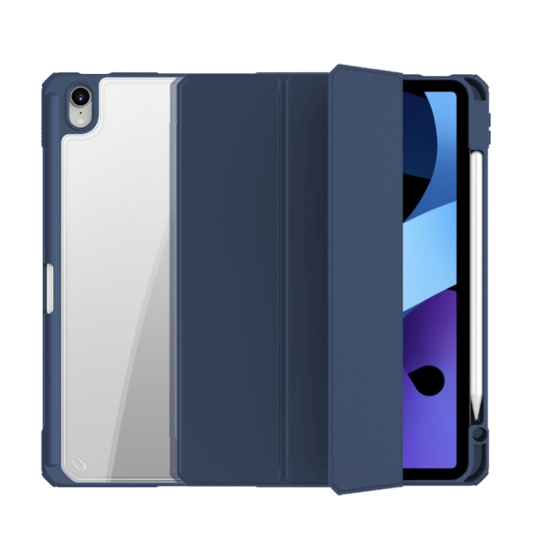 For iPad 2025 / 2022 Mutural Pinyue Series Smart Leather Tablet Case(Blue) - free shipping - PMC Jewellery - Order now!