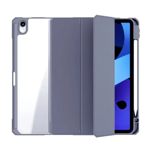 For iPad 2025 / 2022 Mutural Pinyue Series Smart Leather Tablet Case(Purple) - free shipping - PMC Jewellery - Order now!