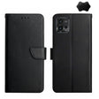 For Motorola Moto G72 4G Genuine Leather Fingerprint-proof Flip Phone Case(Black) - Motorola Cases by PMC TechLife | Online Shopping South Africa | PMC TechLife | Buy Now Pay Later Mobicred