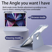 For Huawei MatePad Pro 11 2022 Acrylic 360 Degree Rotation Holder Tablet Leather Case(Purple)