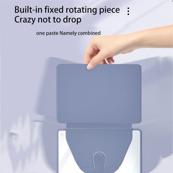For Huawei MatePad 10.4 Acrylic 360 Degree Rotation Holder Tablet Leather Case(White Ice)