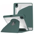 For OPPO Pad Air 10.3 2022 Acrylic 360 Degree Rotation Holder Tablet Leather Case(Emerald Green) - OPPO by PMC TechLife | Online Shopping South Africa | PMC TechLife | Buy Now Pay Later Mobicred