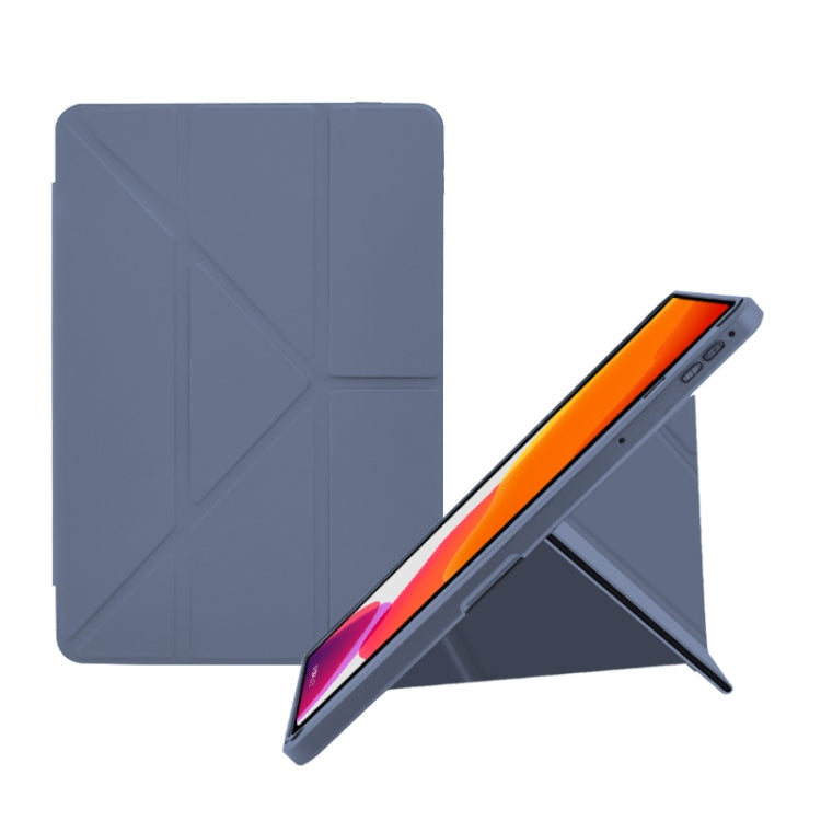 For Honor Pad 8 2022 Acrylic 2 in 1 Y-fold Smart Leather Tablet Case(Lavender Purple) - Honor by PMC TechLife | Online Shopping South Africa | PMC TechLife | Buy Now Pay Later Mobicred