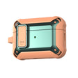 For AirPods Pro 2 Bumblebee Wireless Earphones Silicone Case with Switch & Lanyard Hole(Orange Green) - For AirPods Pro 2 by PMC Jewellery | Online Shopping South Africa | PMC Jewellery | Buy Now Pay Later Mobicred