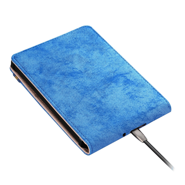 For Amazon Kindle 11th Gen 2022 6.0 inch Marble Cloth Texture Leather Tablet Smart Case(Dark) - Amazon by PMC TechLife | Online Shopping South Africa | PMC TechLife | Buy Now Pay Later Mobicred