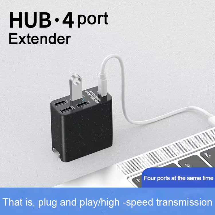 X83 65W Output USB-C / Type-C + 4 Ports USB HUB PD Charger, US Plug - USB Charger by PMC Jewellery | Online Shopping South Africa | PMC Jewellery | Buy Now Pay Later Mobicred