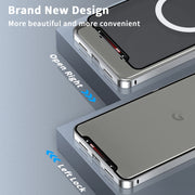 For Google Pixel 8a MagSafe Magnetic Frosted Metal Phone Case(Silver)
