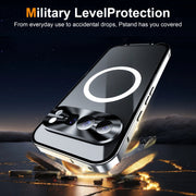 For Google Pixel 9 Pro MagSafe Magnetic Frosted Metal Phone Case(Silver)