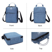 For DJI Mini SE Shockproof Single Shoulder Storage Carrying Case Box Bag, Size: 31 x 23 x 10cm(Blue + Black Liner)