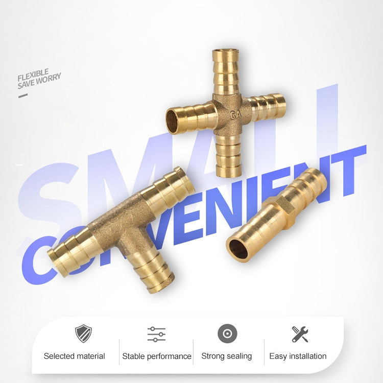 LAIZE 2pcs Pagoda Y-type Three Way Pneumatic Components, Caliber:10mm - Interface Series by LAIZE | Online Shopping South Africa | PMC TechLife | Buy Now Pay Later Mobicred