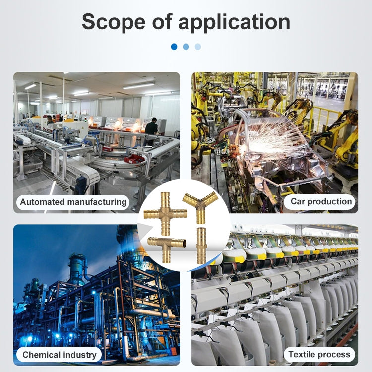 LAIZE Pagoda Four Way Pneumatic Components, Caliber:8mm - Interface Series by LAIZE | Online Shopping South Africa | PMC TechLife | Buy Now Pay Later Mobicred