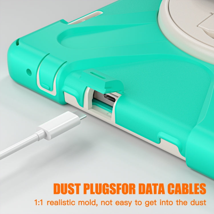 For Lenovo Tab M10 10.1 3rd Gen Silicone + PC Protective Tablet Case(Mint Green) - Lenovo by PMC TechLife | Online Shopping South Africa | PMC TechLife | Buy Now Pay Later Mobicred