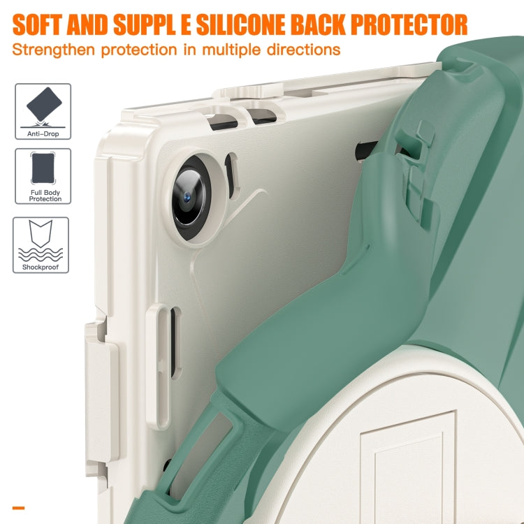 For Lenovo Tab M10 10.1 3rd Gen Silicone + PC Protective Tablet Case(Emerald) - free shipping - PMC TechLife - Order now!