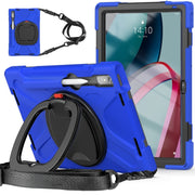 For Lenovo Pad Pro 2022 11.2 inch Silicone + PC Protective Tablet Case(Blue)