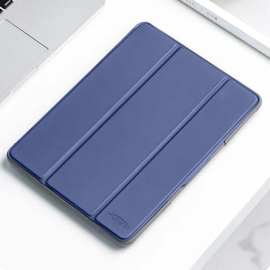 For iPad 2025 / 2022 Mutural PC + TPU Shockproof Leather Tablet Case(Blue) - free shipping - PMC Jewellery - Order now!