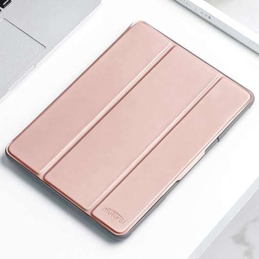 For iPad 2025 / 2022 Mutural PC + TPU Shockproof Leather Tablet Case(Rose Gold) - free shipping - PMC Jewellery - Order now!