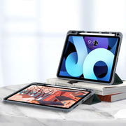 For iPad 2025 / 2022 Mutural PC + TPU Shockproof Leather Tablet Case(Red)