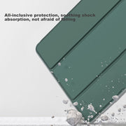 For iPad 2025 / 2022 Mutural PC + TPU Shockproof Leather Tablet Case(Blue)