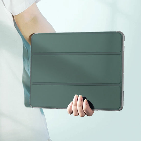 For iPad 2025 / 2022 Mutural PC + TPU Shockproof Leather Tablet Case(Rose Gold)