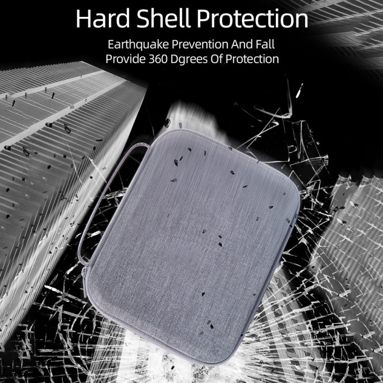 For DJI Avata Drone Body Square Shockproof Hard Case Carrying Storage Bag, Size: 27 x 23 x 10cm(Grey + Black Liner) - free shipping - PMC TechLife - Order now!