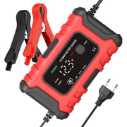 FOXSUR 6A 12V Motorcycle / Car Smart Battery Charger, Plug Type:EU Plug(Red)