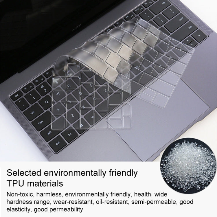 For Huawei MateBook D 15.6 inch Transparent and Dustproof TPU Laptop Keyboard Protective Film - free shipping - PMC Jewellery - Order now!