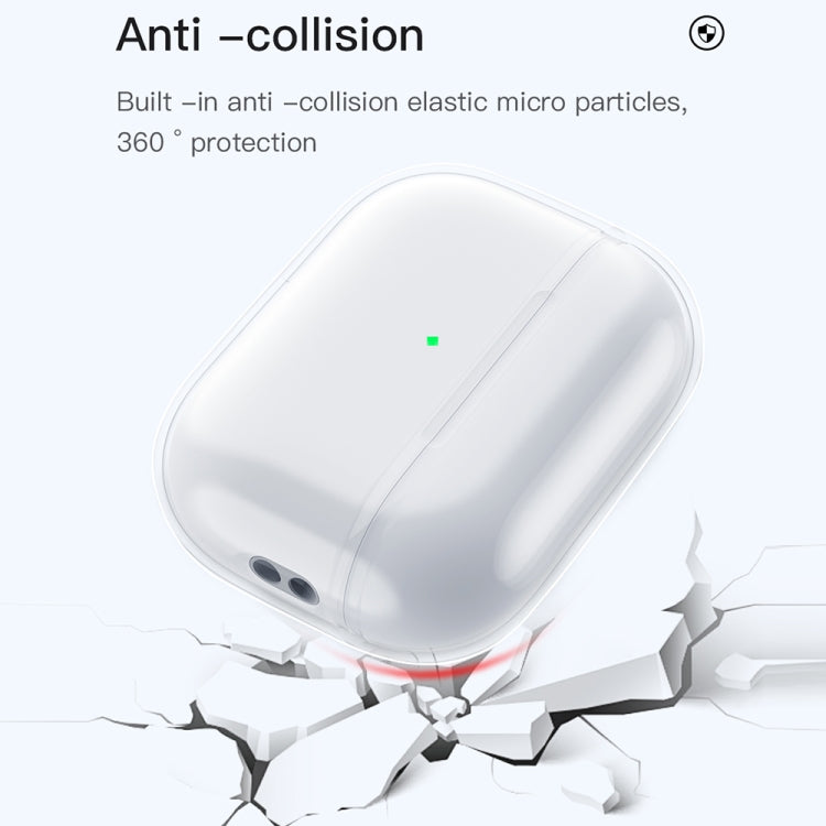 For AirPods Pro 2 TOTUDESIGN Soft Series AA-137 Siamese Earphone TPU Protective Case(Clear) - free shipping - PMC Jewellery - Order now!