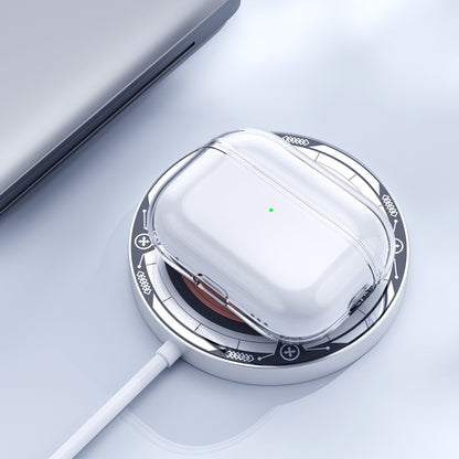 For AirPods Pro 2 TOTUDESIGN Soft Series AA-137 Siamese Earphone TPU Protective Case(Clear) - free shipping - PMC Jewellery - Order now!