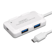 Onten OTN-9102 4-port USB3.0 Portable HUB Docking Station(Black)