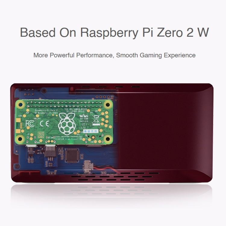 Waveshare GPM280 WiFi Portable Game Console Base on Raspberry Pi Zero, 2W with 32GB TF Card(EU Plug) - free shipping - PMC Jewellery - Order now!