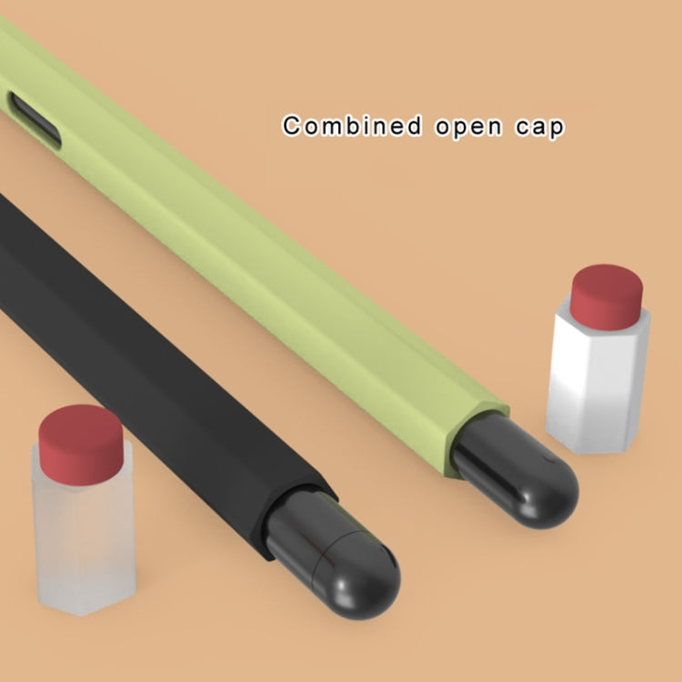 For Samsung Galaxy Tab S7 / S7+ / S8 / S8+ LOVE MEI Soft Silicone Stylus Pen Protective Case(Dark Blue) - Pencil Accessories by LOVE MEI | Online Shopping South Africa | PMC TechLife