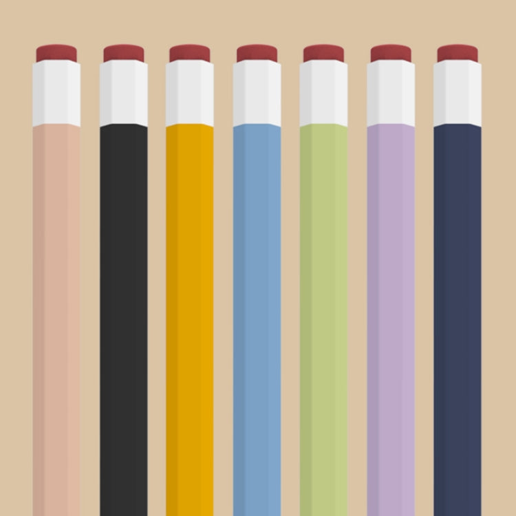 For Samsung Galaxy Tab S7 / S7+ / S8 / S8+ LOVE MEI Soft Silicone Stylus Pen Protective Case(Black) - Pencil Accessories by LOVE MEI | Online Shopping South Africa | PMC TechLife | Buy Now Pay Later Mobicred