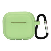 For AirPods Pro 2 Striped Shockproof Earphone Case(Matcha Green)