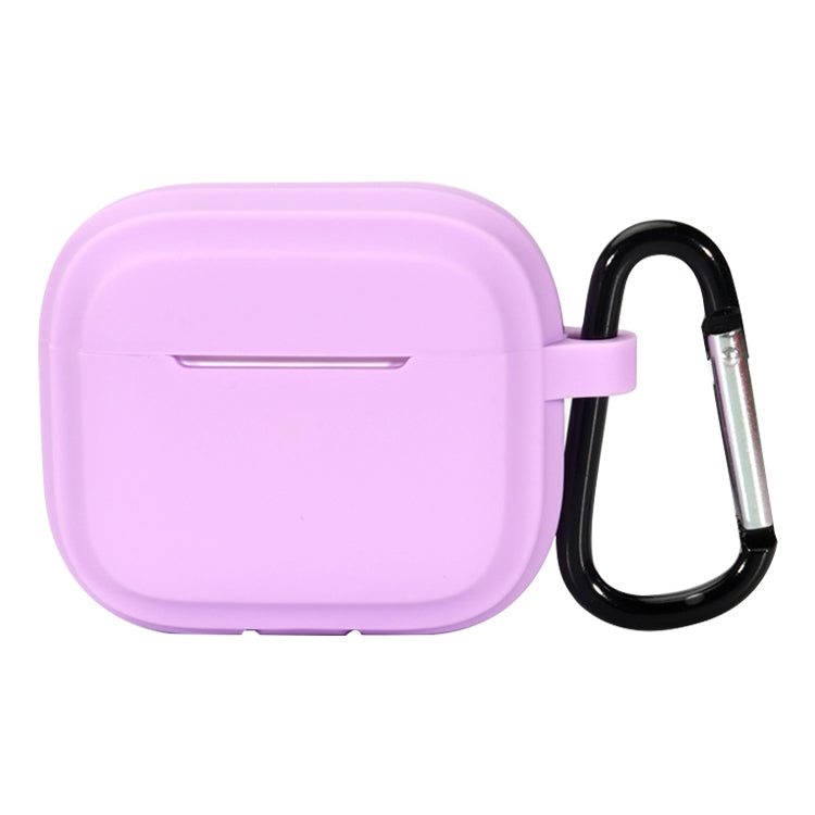 For AirPods Pro 2 Striped Shockproof Earphone Case(Light Purple) - For AirPods Pro 2 by PMC Jewellery | Online Shopping South Africa | PMC Jewellery | Buy Now Pay Later Mobicred