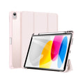 For iPad 2025 / 2022 DUX DUCIS TOBY Series Antiskid Leather Smart Tablet Case(Pink) - iPad 2025 / 2022 Cases by DUX DUCIS | Online Shopping South Africa | PMC TechLife | Buy Now Pay Later Mobicred